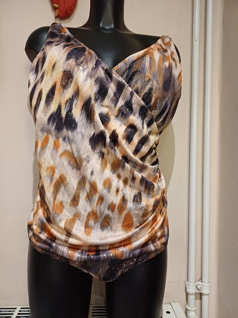 dames badpak maat 42 / 44 model met beugels, Ophalen of Verzenden, Zo goed als nieuw, Meerkleurig, Badpak