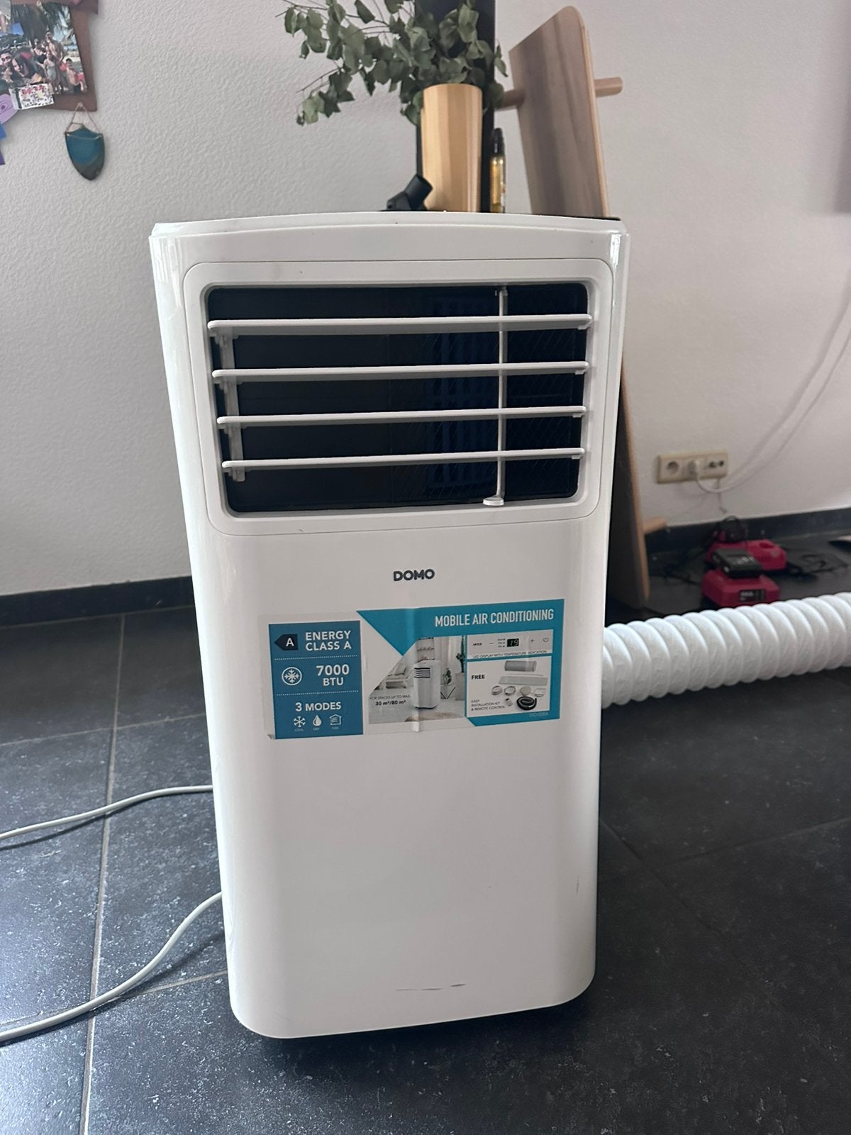 Domo Mobiele Airco 7000 BTU - Zo goed als nieuw, Enlèvement, Comme neuf