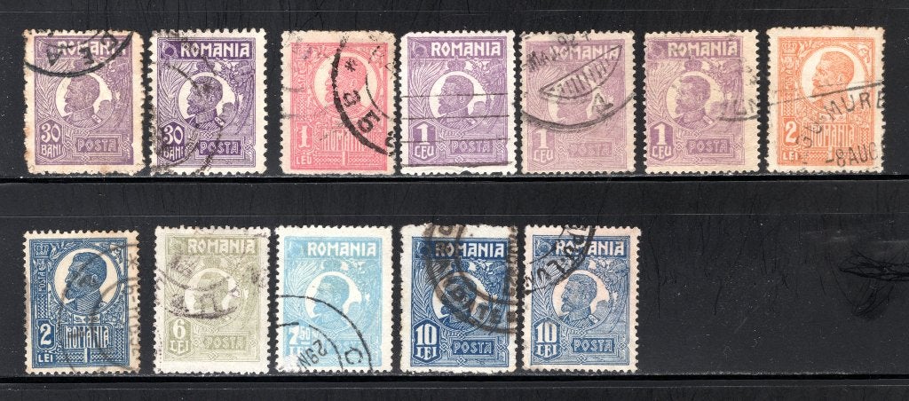 ROUMANIE Lot 1919 timbré, Envoi, Autres pays, Affranchi
