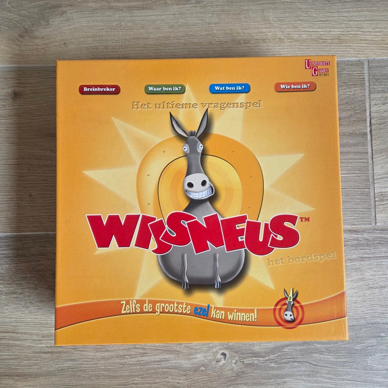 Wijsneus, Vijf spelers of meer, Ophalen of Verzenden, Zo goed als nieuw, University Games