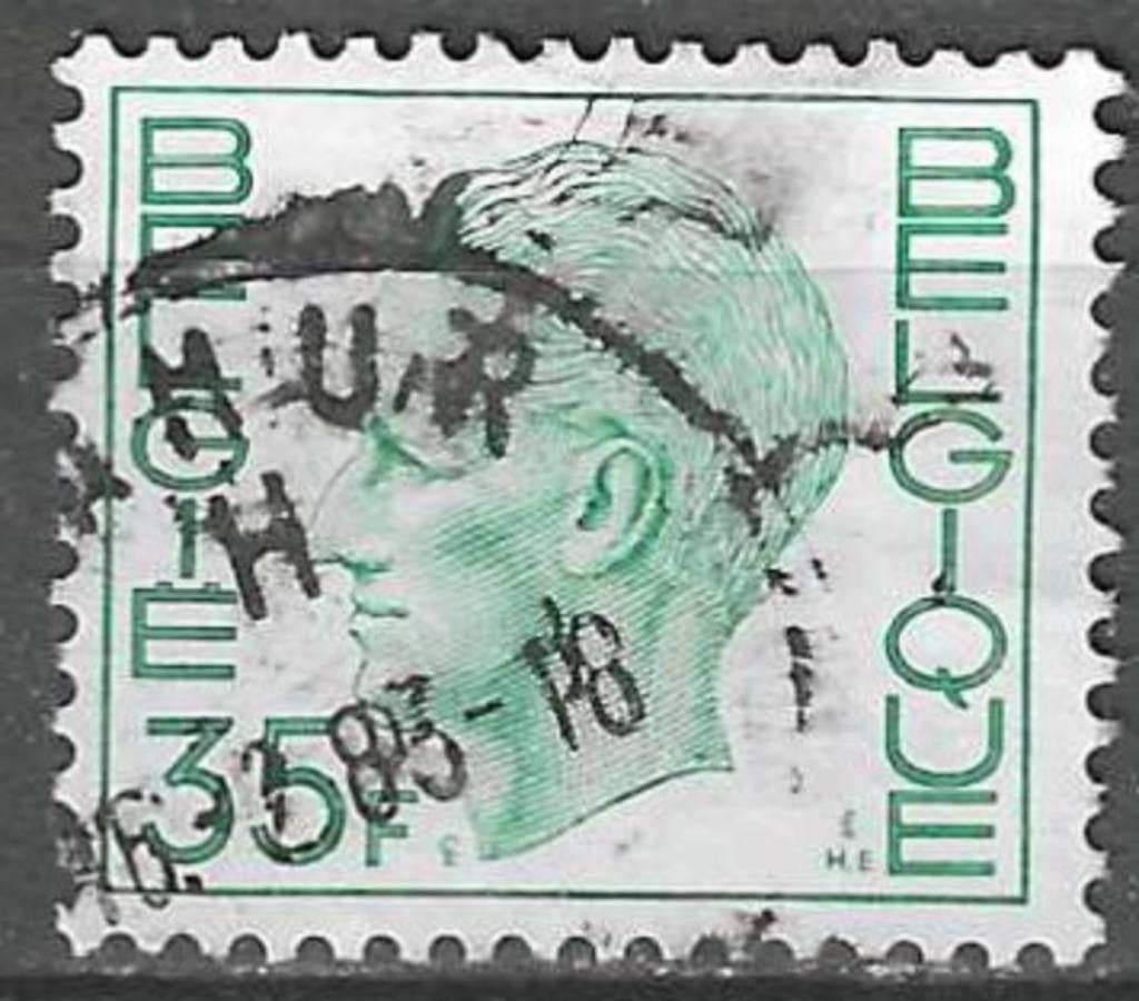 Belgie 1980 - Yvert/OBP 1984 - Koning Boudewijn (ST), Verzenden, Gestempeld, Gestempeld, Koninklijk huis