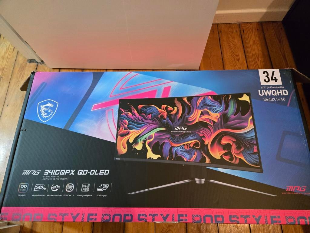 MSI OLED 34 inch 240 Hz, Computers en Software, Videokaarten
