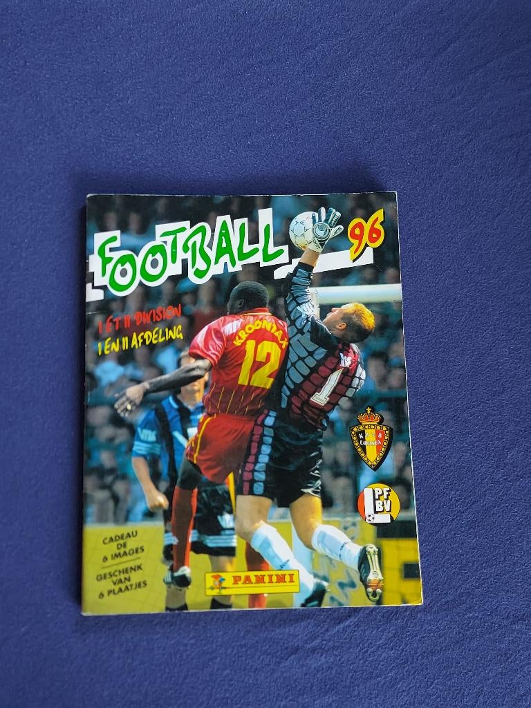 Panini sticker voetbal album  ' FB 1996 '  -compl-, Verzamelen, Ophalen of Verzenden, Zo goed als nieuw, Poster, Plaatje of Sticker