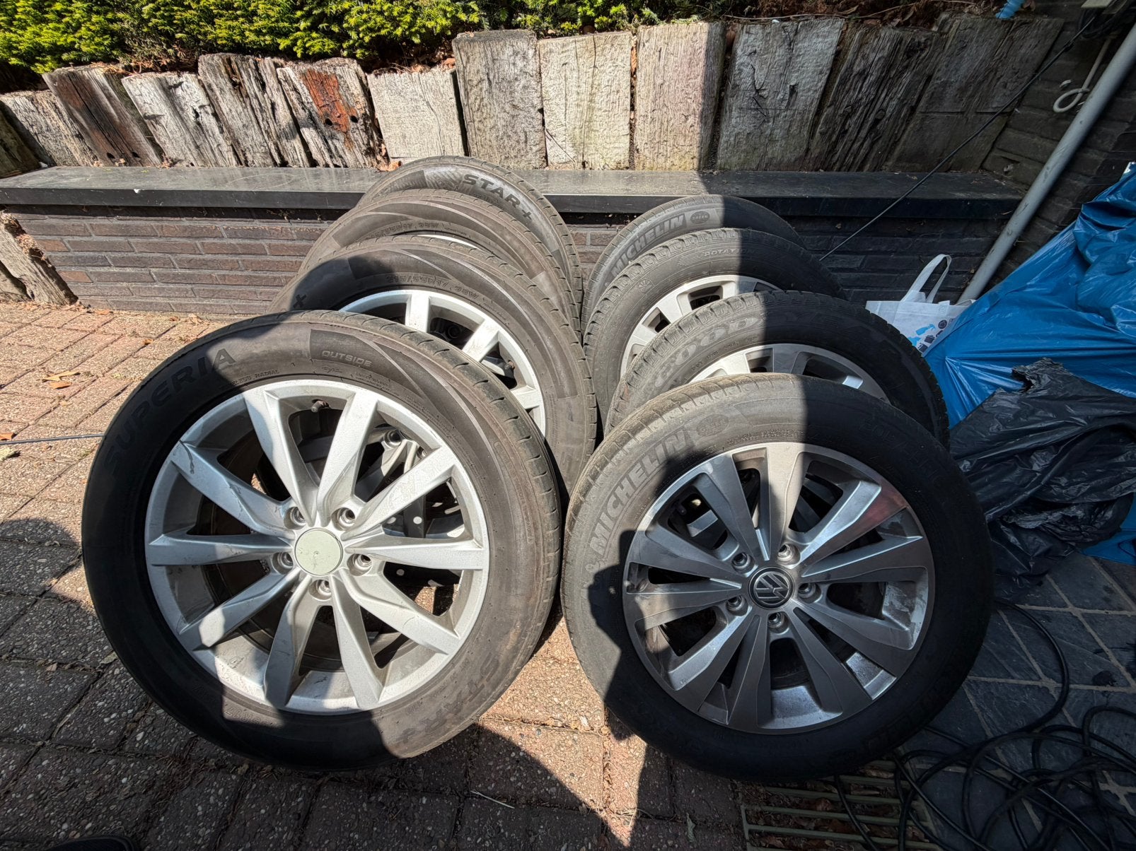 Velgen en banden te koop, Enlèvement, Pneu(s)