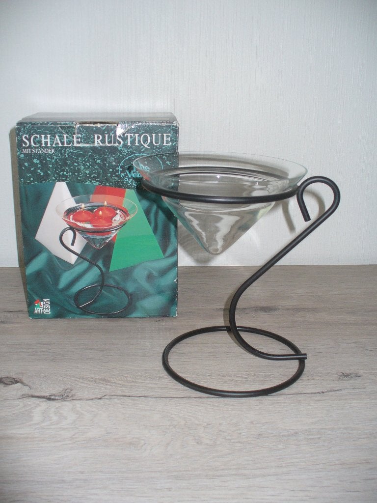 Schaal rustiek met stander Nieuw!!, Ophalen of Verzenden, Nieuw, Schaal