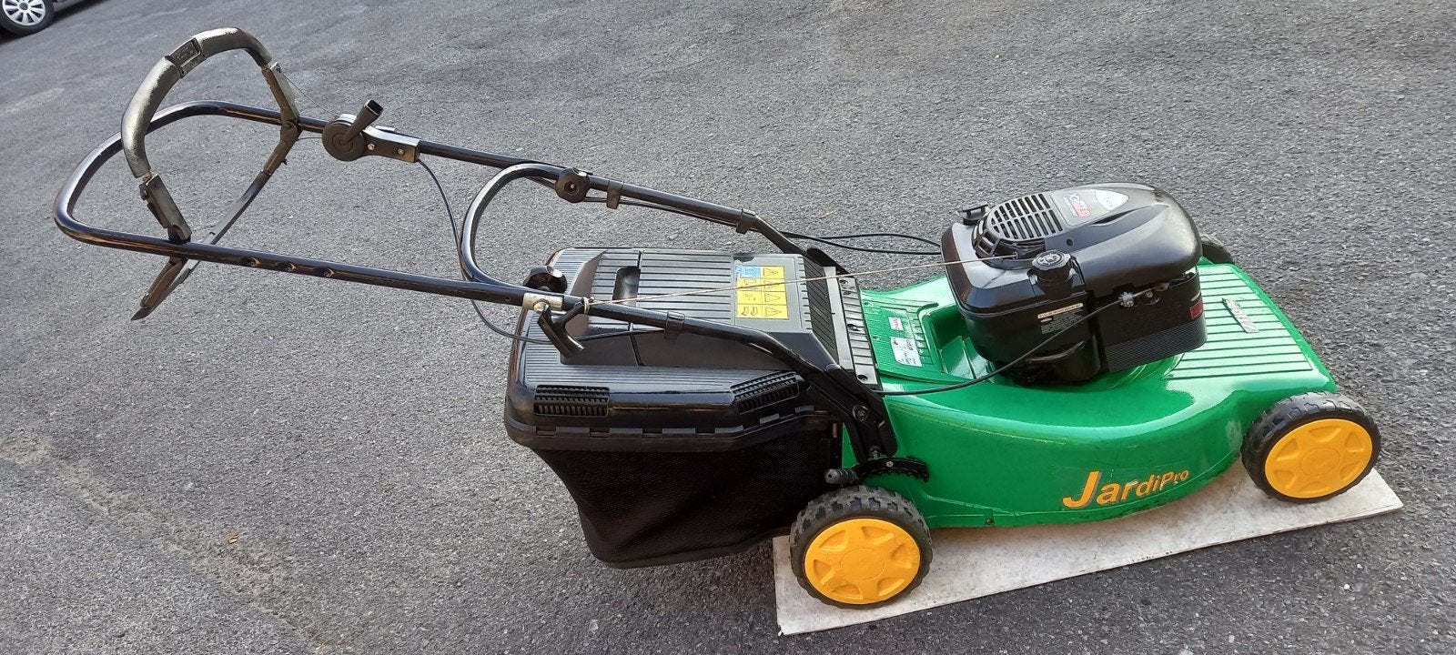 STIGA 6PK/54CM ZELFTREKKER BENZINE GRASMAAIER, Tuin en Terras, Ophalen