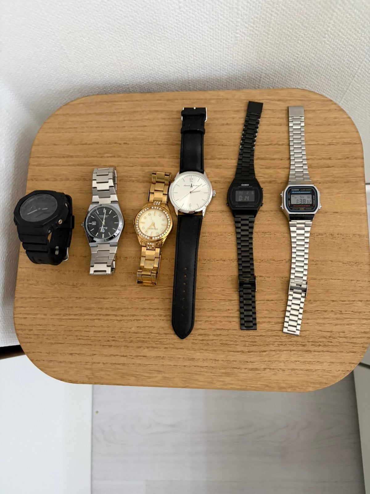 Set van heren Horloges, Handtassen en Accessoires, Ophalen, Zo goed als nieuw, Casio