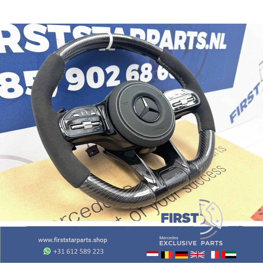 AMG CARBON STUUR A35 A45 CLA45 C63 E63 GLC63 GLE63 GT63 G63, Gebruikt, -, Ophalen of Verzenden, -