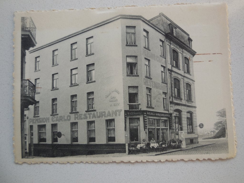 postkaart Blankenberge  Pension Carlo, Verzenden, 1920 tot 1940, Ongelopen, West-Vlaanderen