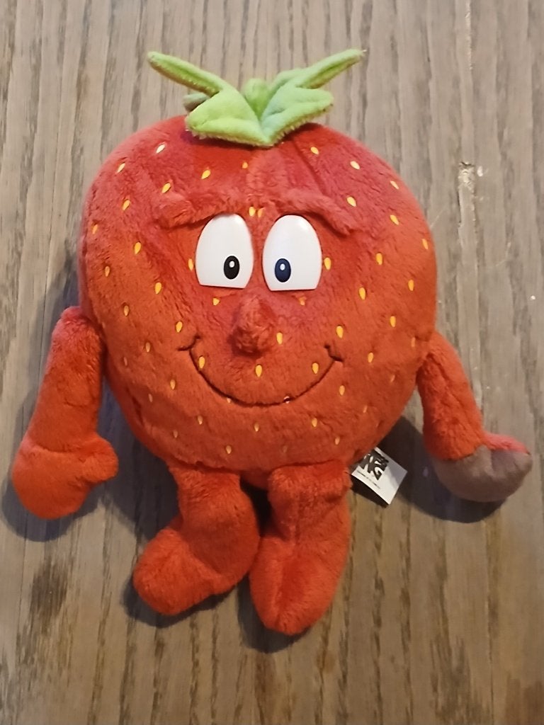 VitaMini / Goodness Gang Aardbei Knuffel - TCC Global, Kinderen en Baby's, Gebruikt, Overige merken, Overige karakters, Overige typen