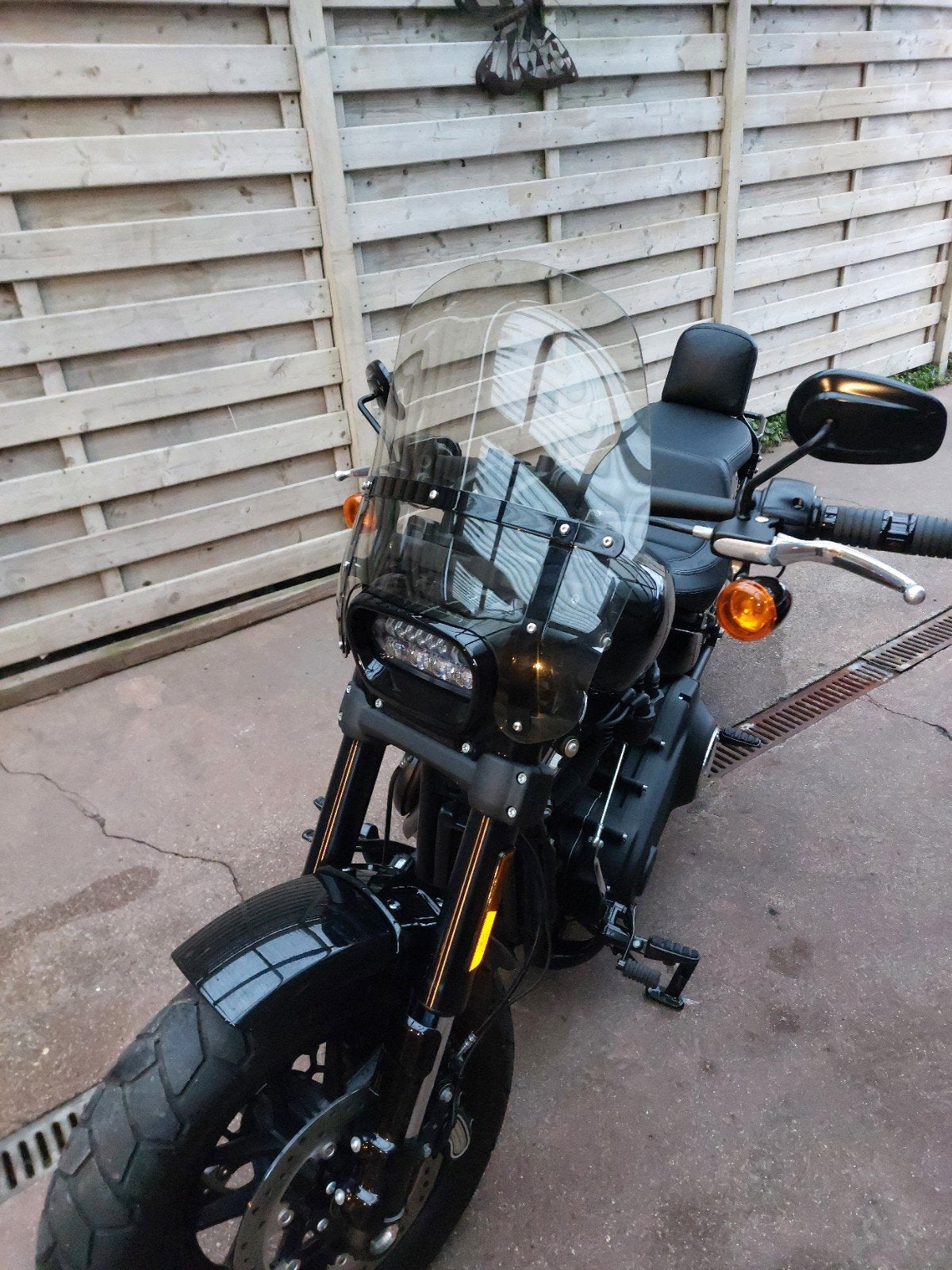 HARLEY DAVIDSON FAT BOB Windscherm QUICK RELEASE, Motoren, Ophalen, Nieuw