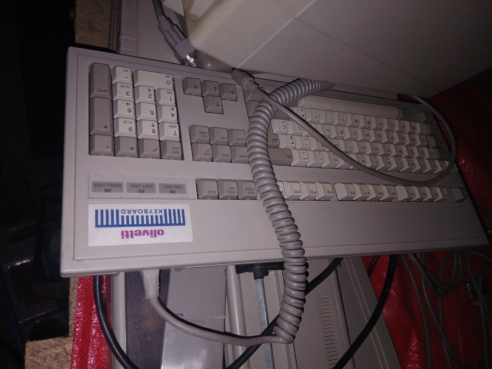 Vintage Olivetti M250E PC set - Compleet retro project, Ophalen