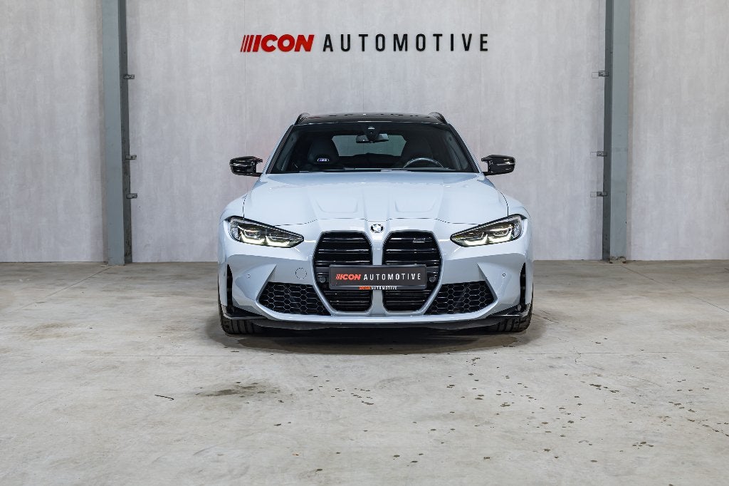 BMW G81 M3 TOURING - 100% BTW | LICHTE VRACHT | 510PK COMP, Autos, BMW, Cuir, Argent ou Gris, Achat, 375 kW