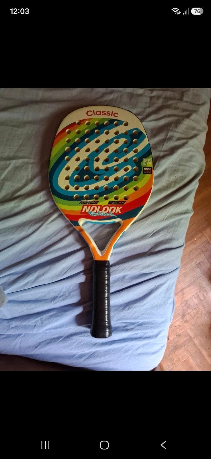 Padel beach raket, Ophalen