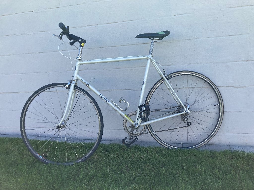 retro koersfiets fiets ludo, Fietsen en Brommers, 55 tot 59 cm, Ophalen, Velgrem, Ludo