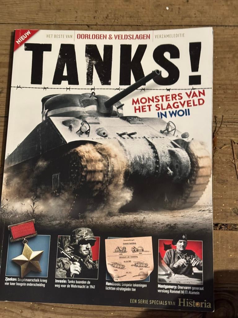Historia TANKS, Livres, Guerre & Militaire, Comme neuf, Armée de terre, Deuxième Guerre mondiale, Enlèvement ou Envoi
