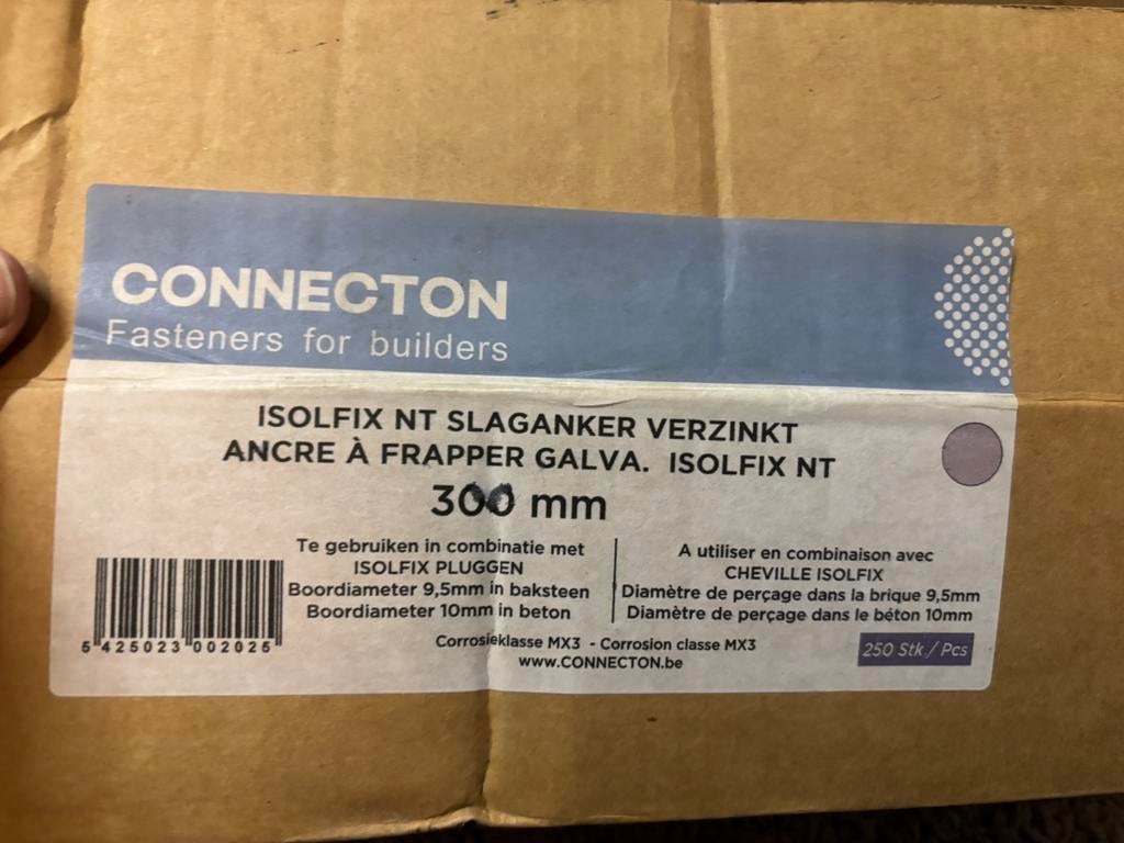Spouwankerplug en slaganker, Bricolage & Construction, Enlèvement
