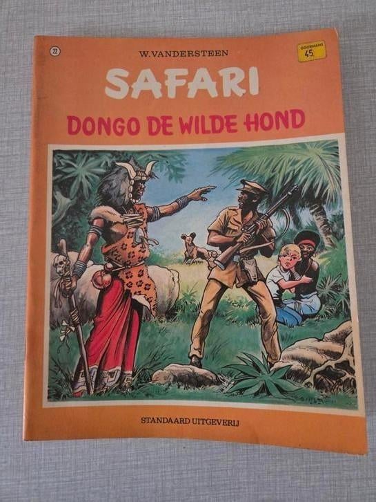 Safari 22, Boeken, Willy Vandersteen, Eén stripboek, Ophalen of Verzenden, Zo goed als nieuw