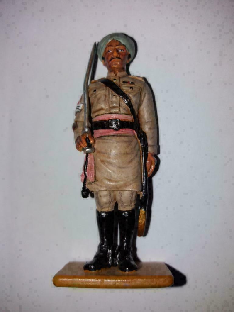 SOLDAT DE PLOMB DAFADAR 1ST JODHPUR LANCERS INDE 1916, Enlèvement