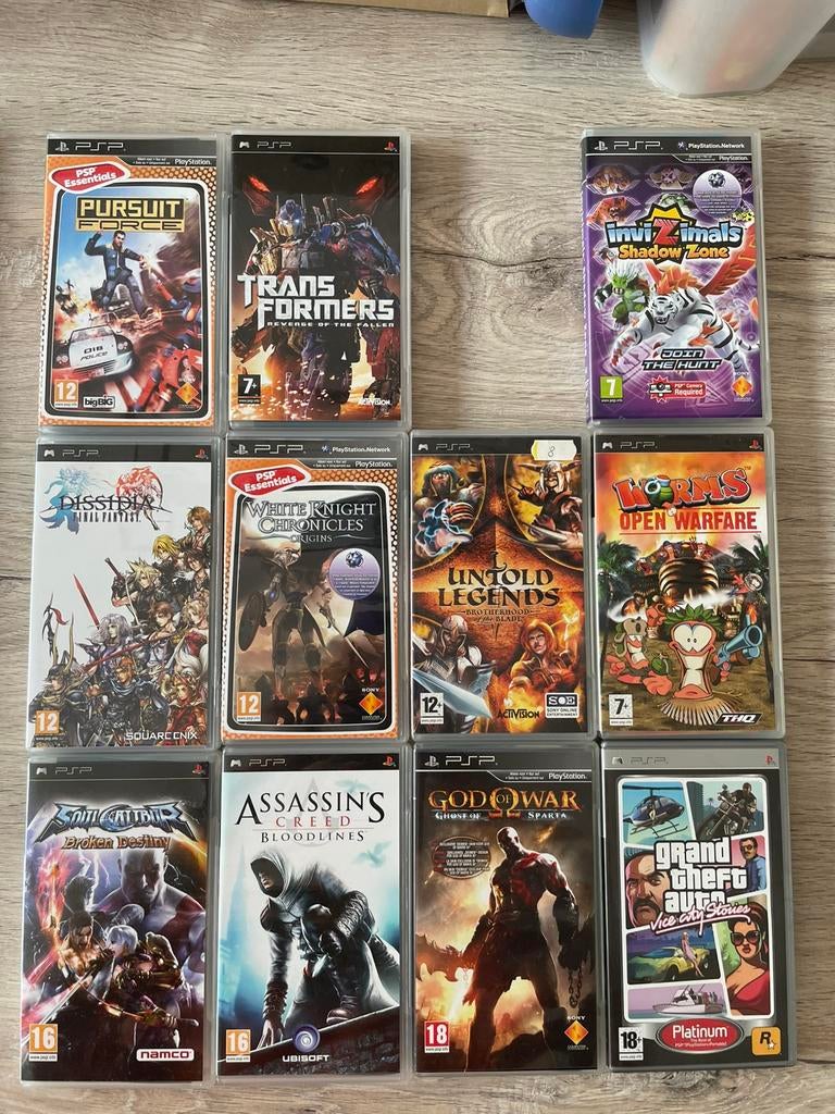PSP Games, Games en Spelcomputers, Ophalen, Gebruikt