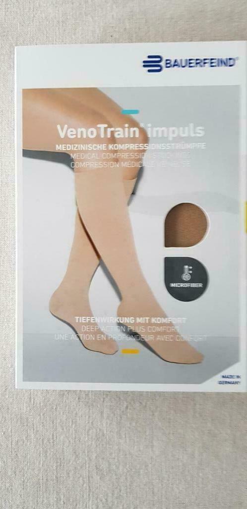 Hoogwaardige steunkous tot aan de lies - Caramel, Ophalen, Nieuw