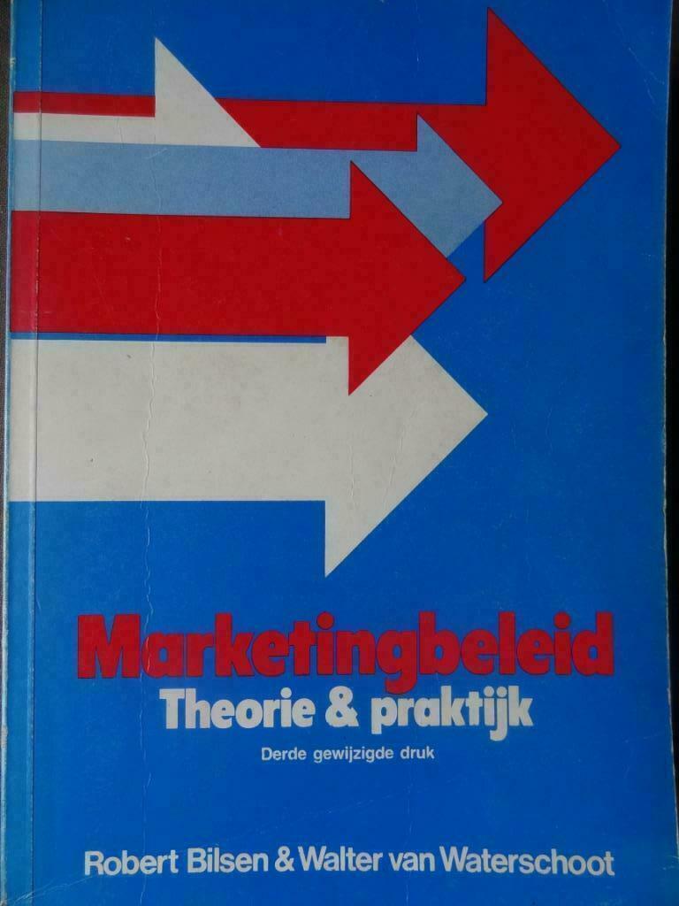 Marketingbeleid. Theorie & praktijk, Boeken, Gelezen, Bilsen & van Waterschoot, Ophalen of Verzenden, Economie en Marketing