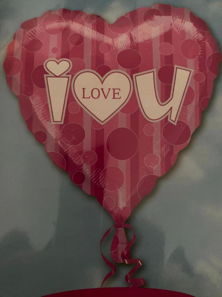 Heliumballon in thema liefde, Ophalen, Nieuw