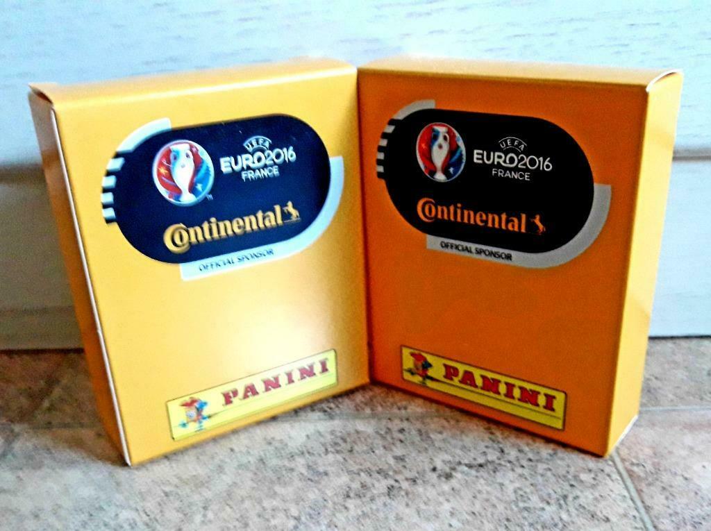 2 panini euro 2016 continental boxes 40 packets not for sale, Verzamelen, Overige Verzamelen, Nieuw, Ophalen of Verzenden