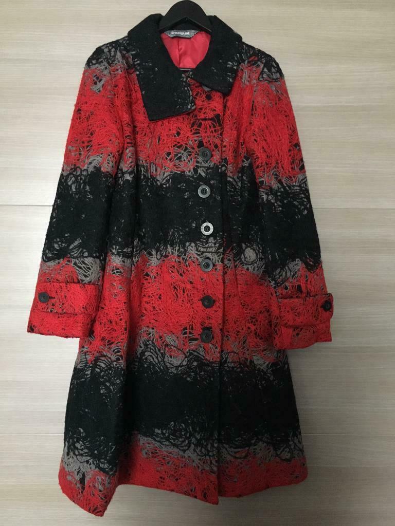 Mantel Desigual maat 40, Maat 38/40 (M), Verzenden, Desigual, Gedragen