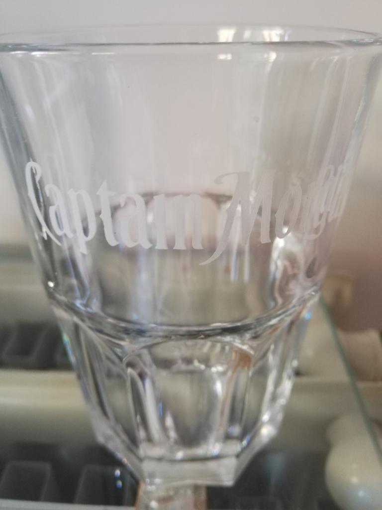 Glas Captain Morgan rum, Verzamelen, Ophalen, Zo goed als nieuw