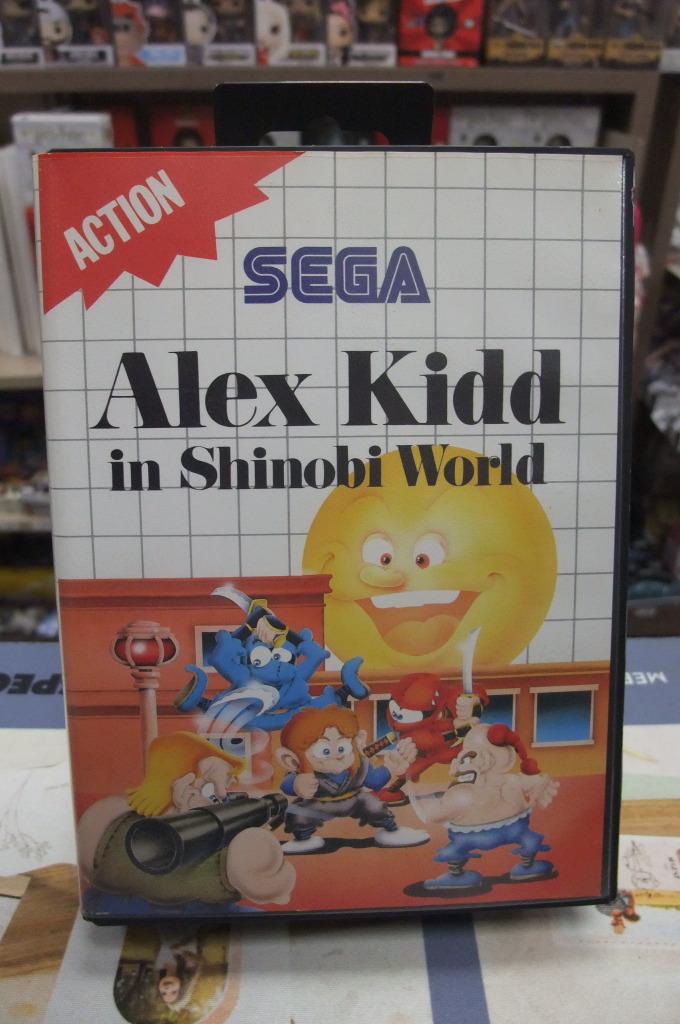Alex Kidd in Shinobi World (cib) Master System, Games en Spelcomputers, Games | Sega, Gebruikt, Master System, Platform, 1 speler