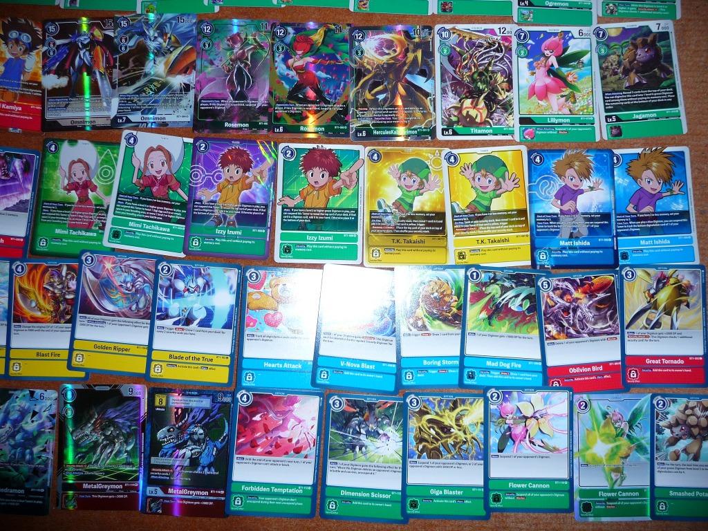digimon cardgame full master set series1 a 8 bandai original, Enlèvement ou Envoi, Comme neuf, Carte(s) à jouer