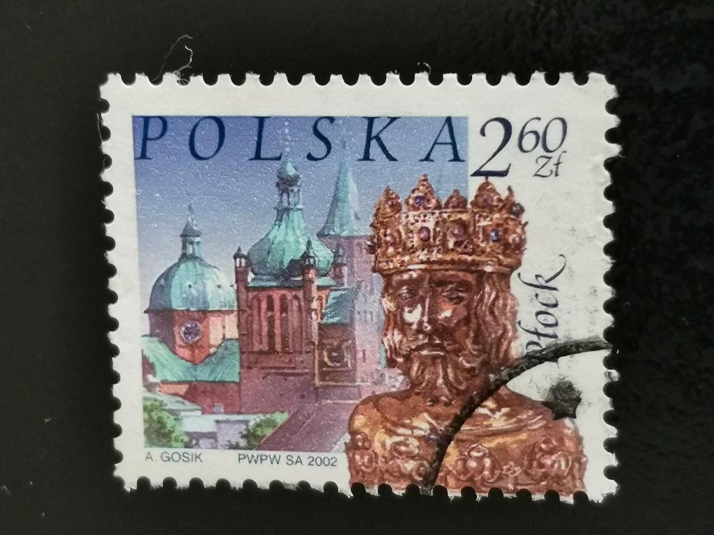 Pologne 2002 - ville de Płock, Enlèvement ou Envoi, Pologne, Affranchi