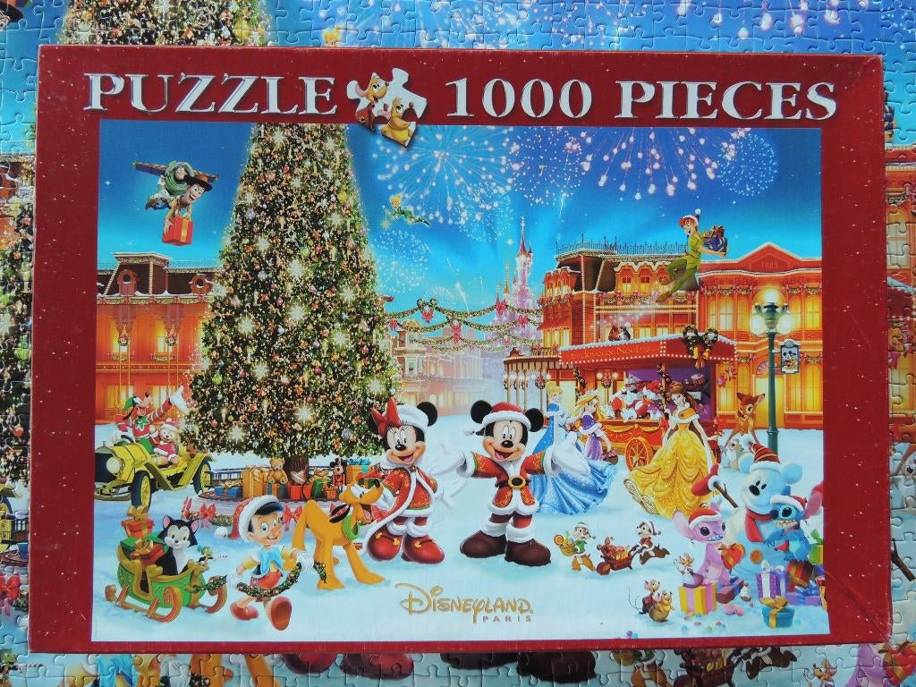 Puzzle 1000 pièces - Disneyland Paris - 2017 Noël, Ophalen, Legpuzzel