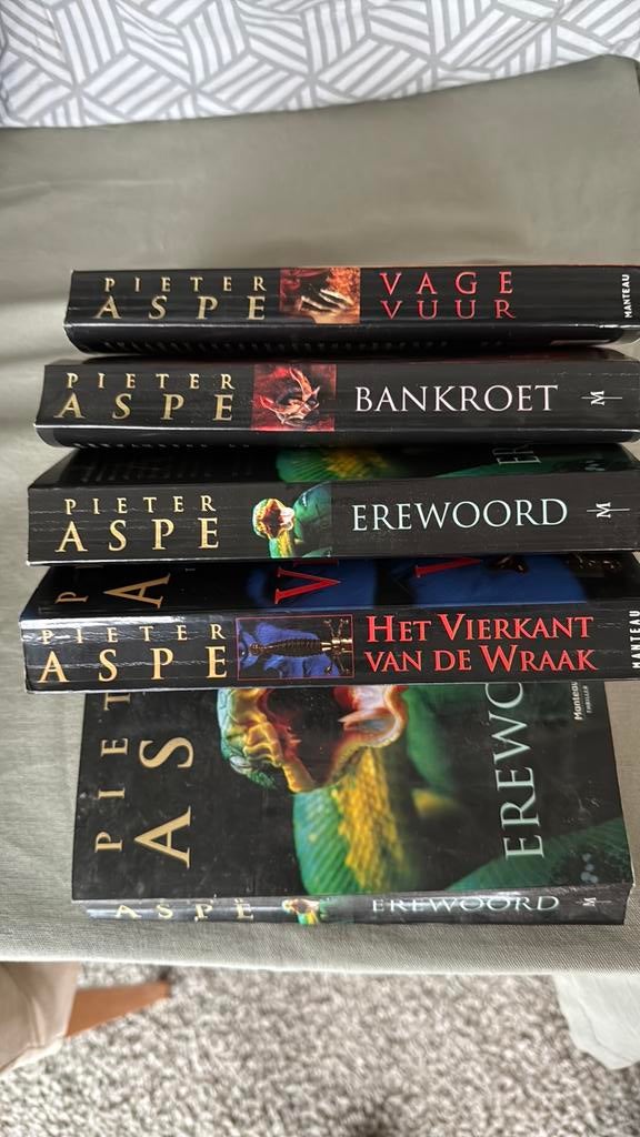 Pieter Aspe, Ophalen of Verzenden, Zo goed als nieuw