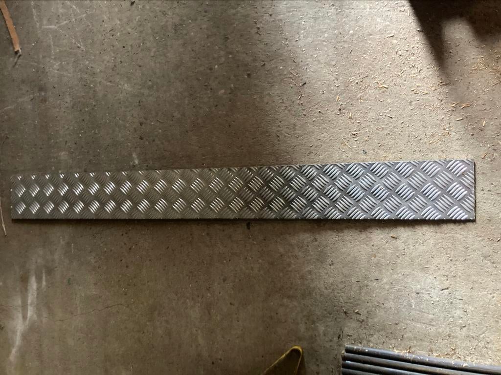 Aluminium traanplaten, Ophalen, Nieuw