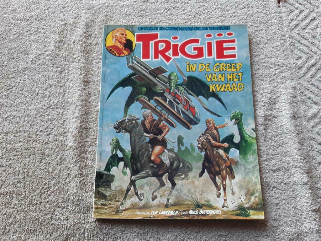 Trigie.6.In de greep van het kwaad., Une BD, Enlèvement ou Envoi, Utilisé