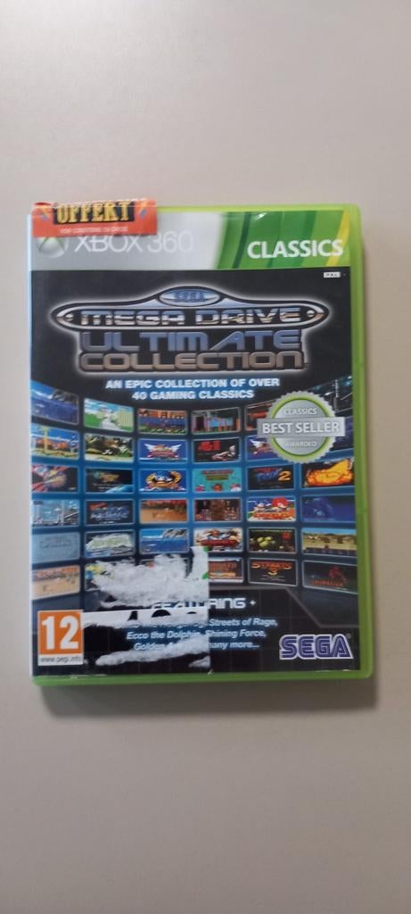 Jeu X-Box 360 Sega Mega Drive Ultimate Collection, Consoles de jeu & Jeux vidéo, Enlèvement ou Envoi, Ne fonctionne pas