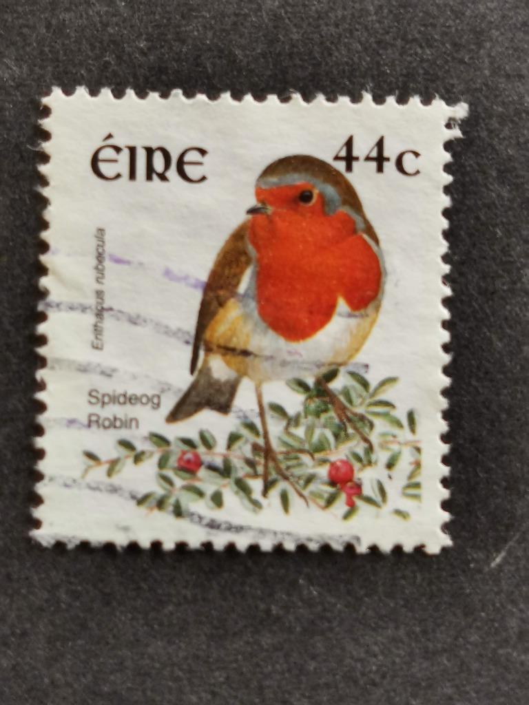 Irlande 2002 - oiseaux - rouge-gorge - dentelé, Enlèvement ou Envoi, Irlande, Affranchi