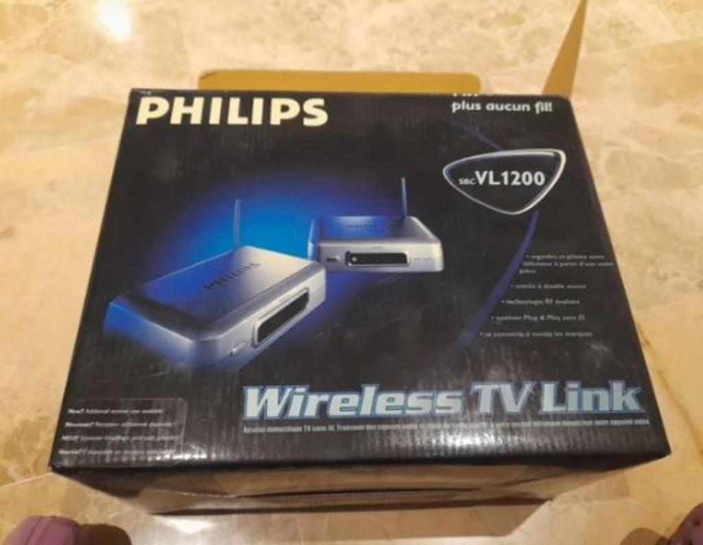 PHILIPS wireless TV link, Ophalen, Nieuw