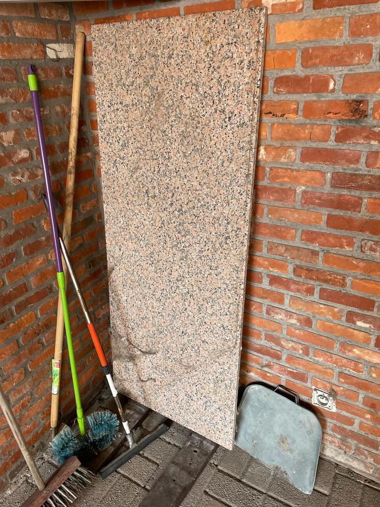 Dessus en granit 1m57, Enlèvement, Comme neuf, Autres matériaux