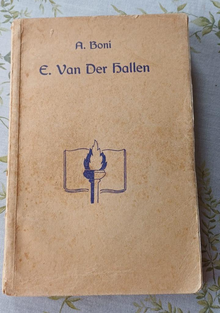 Ernest Van Der Hallen door A. Boni - 1950, Ophalen, A. Boni