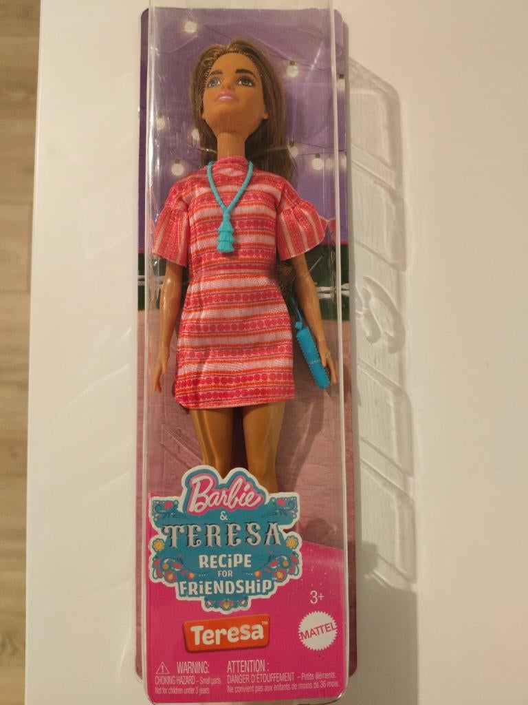 Barbiepop Teresa nieuw, Ophalen of Verzenden, Nieuw, Barbie