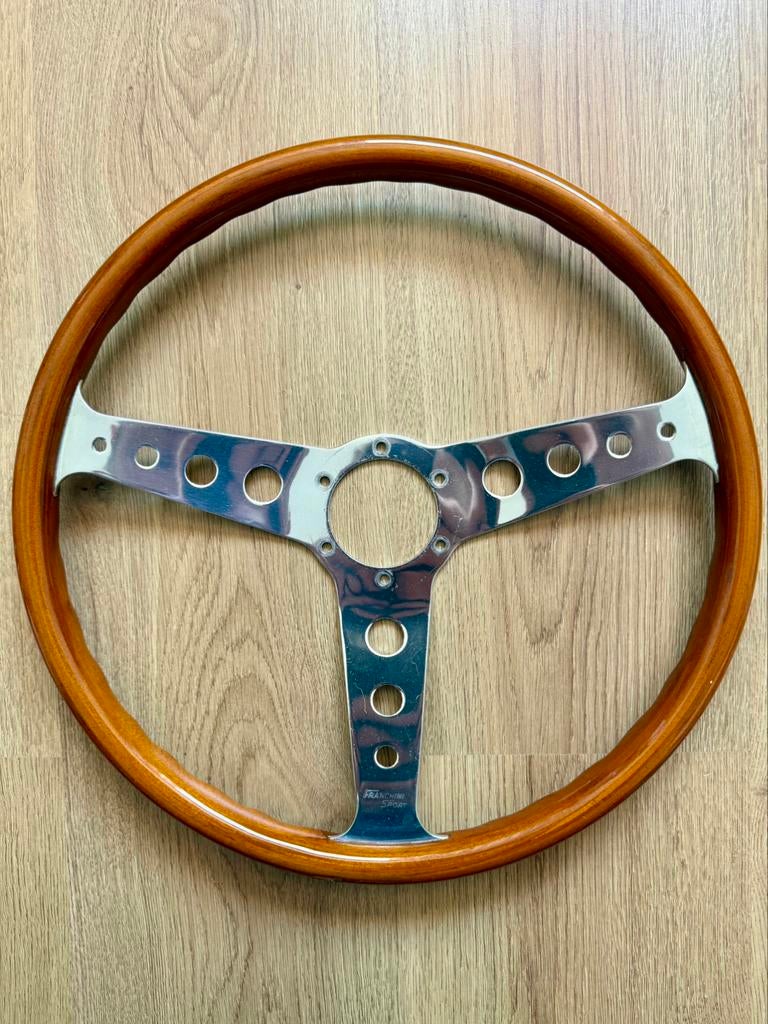 Franchini Sport 380MM Houten Stuur Oldtimer Personal Nardi, Auto-onderdelen, Ophalen of Verzenden, Gebruikt, Overige automerken