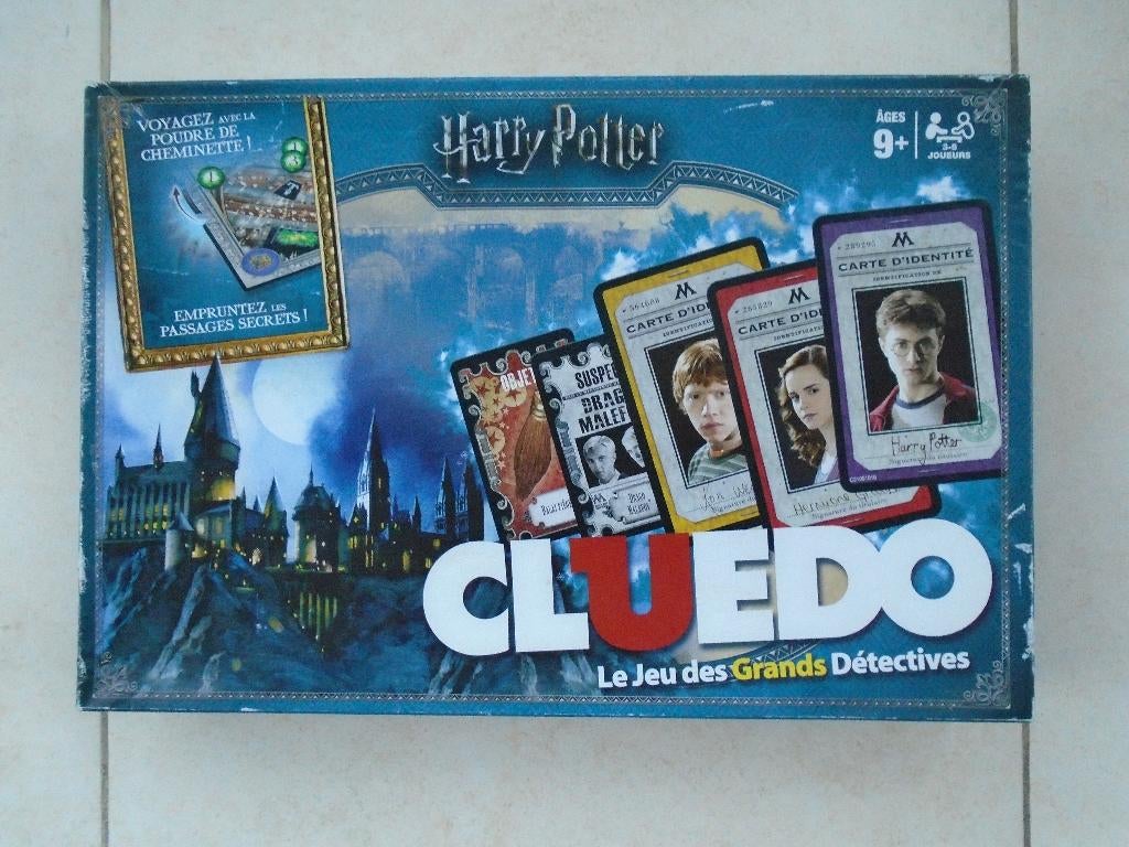 Jeu de société - Cluedo Harry Potter - Hasbro, Een of twee spelers, Ophalen of Verzenden, Gebruikt, Hasbro