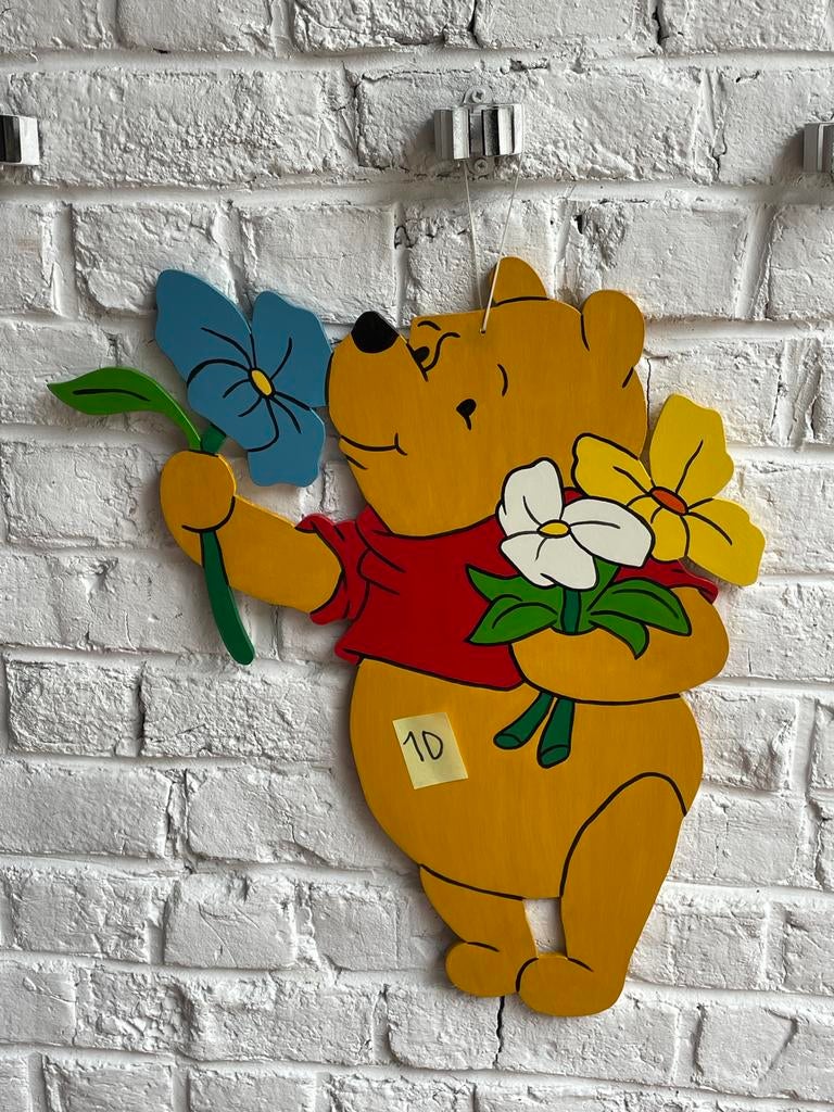 Winnie the Pooh met bloemen, Kinderen en Baby's, Kinderkamer | Inrichting en Decoratie, Nieuw, Ophalen