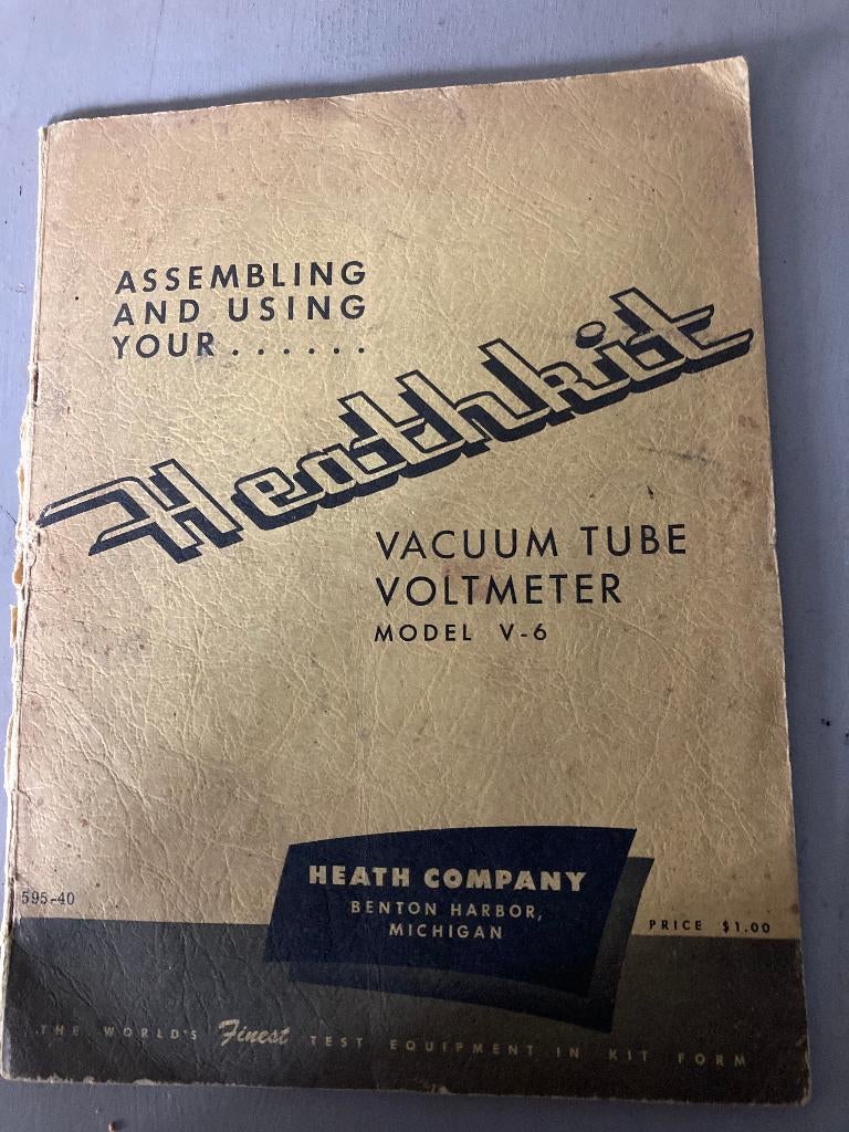 manual heathkit, Enlèvement ou Envoi