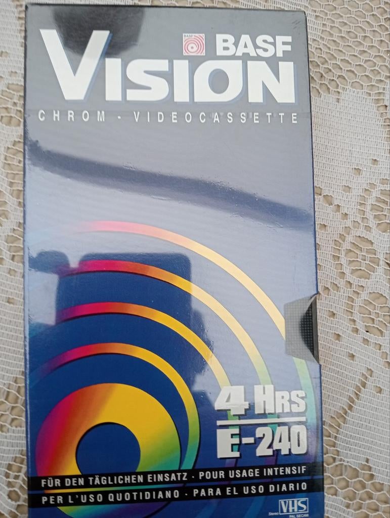 Cassette vidéo VHS 180 - 240 neuve, Enlèvement, Neuf