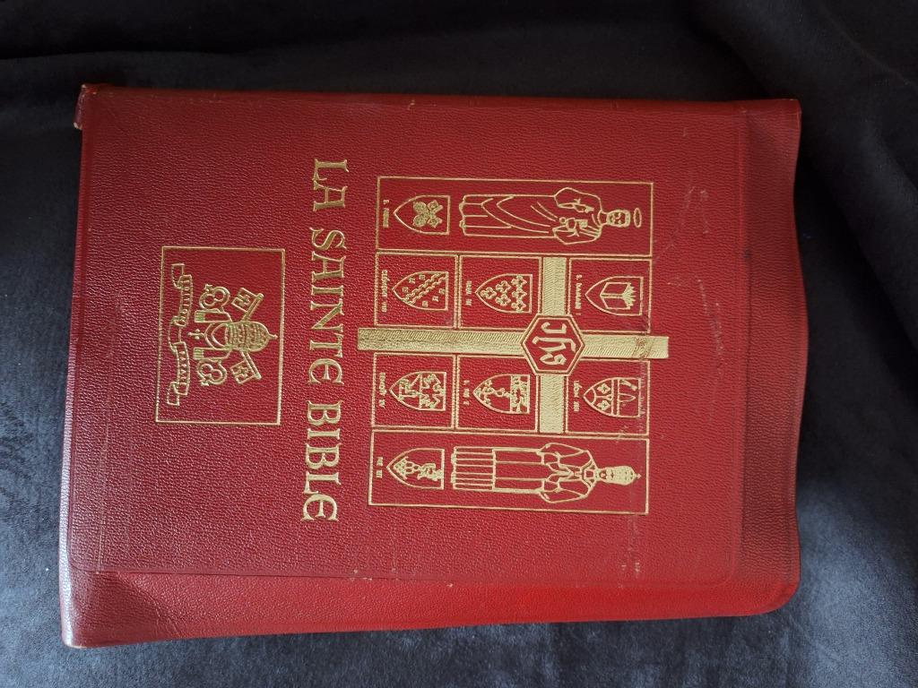 LA Sainte Bible, Enlèvement ou Envoi, Comme neuf