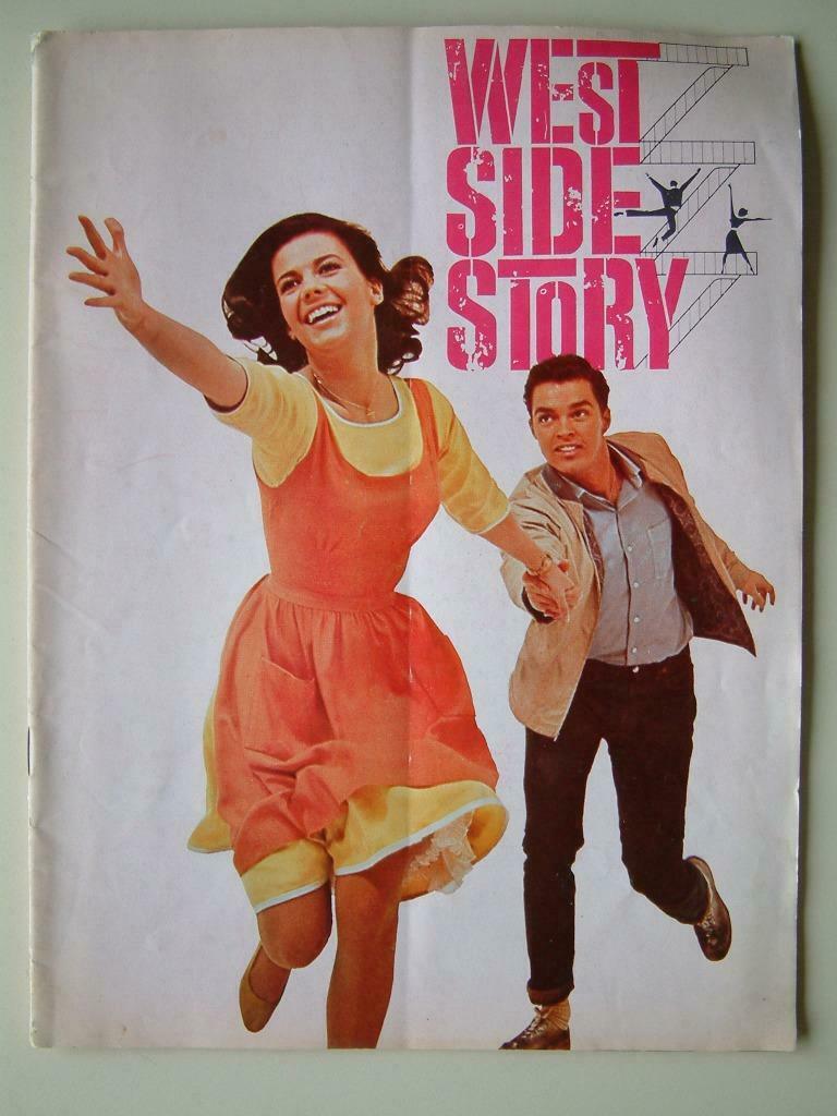 Livret original  West Side Story J. Robbins et R. Wise -1961, Enlèvement ou Envoi, Utilisé, Film, Autres types